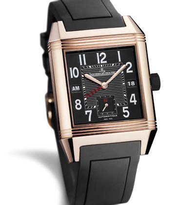 Reverso Squadra Hometime Black de Jaeger-Lecoutre