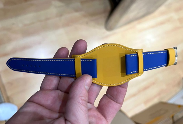 Un bracelet Bund d'ABP Concept sur-mesure pour le chrono Hanhart 417 ES de Milko Potisek Un bracelet Bund d'ABP Concept sur-mesure pour le chrono Hanhart 417 ES de Milko Potisek