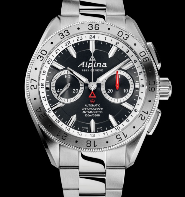 Alpina Alpiner4 Chronograph Automatic : sportive dans l'âme Alpina Alpiner4 Chronograph Automatic : sportive dans l'âme
