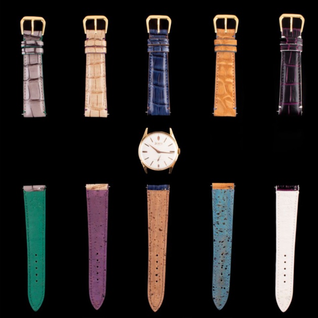 ABP Concept : des bracelets en alligator doublés de liège ABP Concept : des bracelets en alligator doublés de liège