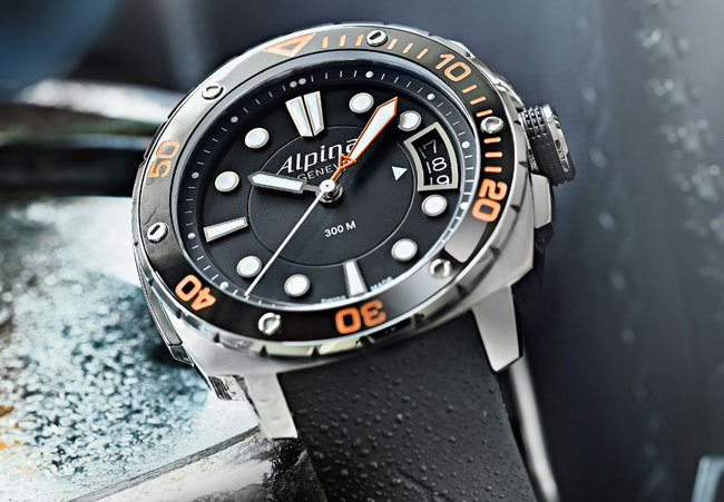 Alpina Extrême Diver Orange 300 Midsize :