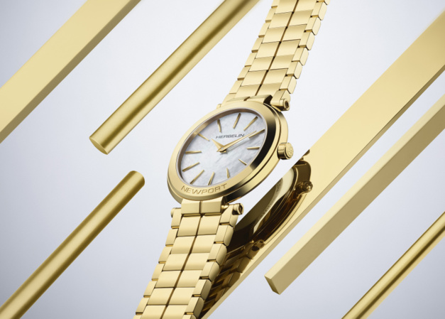 Herbelin Newport Slim : il est l'or Herbelin Newport Slim : il est l'or
