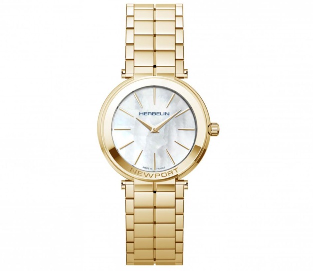 Herbelin Newport Slim : il est l'or Herbelin Newport Slim : il est l'or