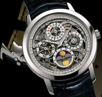 Patrimony Traditionnelle Vacheron Constantin : quantième perpétuel squelette Patrimony Traditionnelle Vacheron Constantin : quantième perpétuel squelette