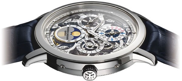 Patrimony Traditionnelle Vacheron Constantin : quantième perpétuel squelette Patrimony Traditionnelle Vacheron Constantin : quantième perpétuel squelette