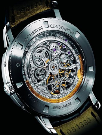 Patrimony Traditionnelle Vacheron Constantin : quantième perpétuel squelette Patrimony Traditionnelle Vacheron Constantin : quantième perpétuel squelette