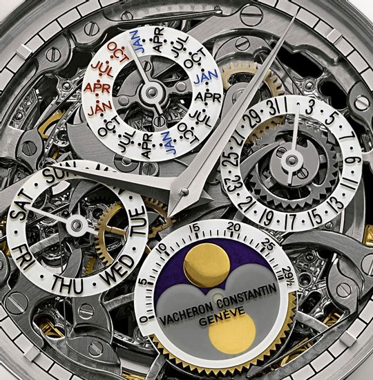 Patrimony Traditionnelle Vacheron Constantin : quantième perpétuel squelette Patrimony Traditionnelle Vacheron Constantin : quantième perpétuel squelette