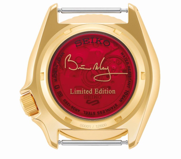 Seiko 5 Sports édition limitée Brian May : à l'heure rock Seiko 5 Sports édition limitée Brian May : à l'heure rock