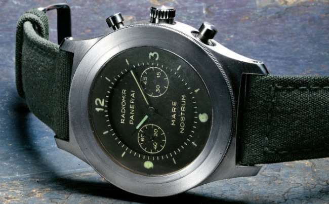 Le chronographe selon Panerai...