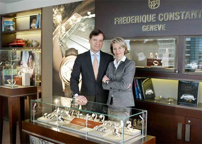 Peter et Aletta Stas de chez Frédérique Constant