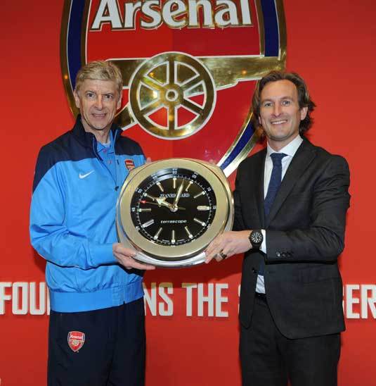 Jeanrichard : montre officielle d’Arsenal FC Jeanrichard : montre officielle d’Arsenal FC