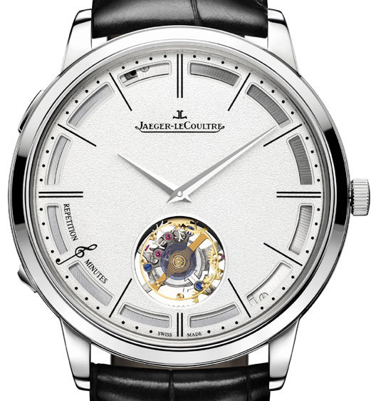 Jaeger-LeCoultre Master Ultra-Thin Minute Repeater Flying Tourbillon : révolution pour répétition !