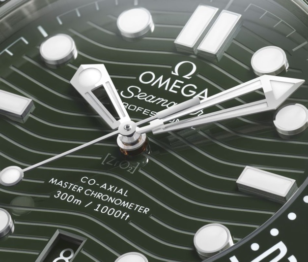 Omega Seamaster Diver 300M : cadran vert profond Omega Seamaster Diver 300M : cadran vert profond
