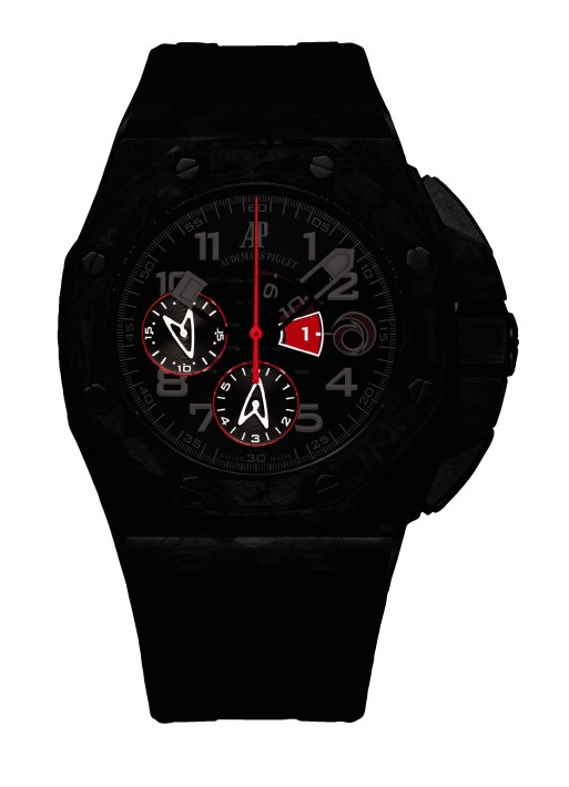 Chronographe « Flyback » Royal Oak Offshore Alinghi Team d'Audemars Piguet : la course a commencé Chronographe « Flyback » Royal Oak Offshore Alinghi Team d'Audemars Piguet : la course a commencé