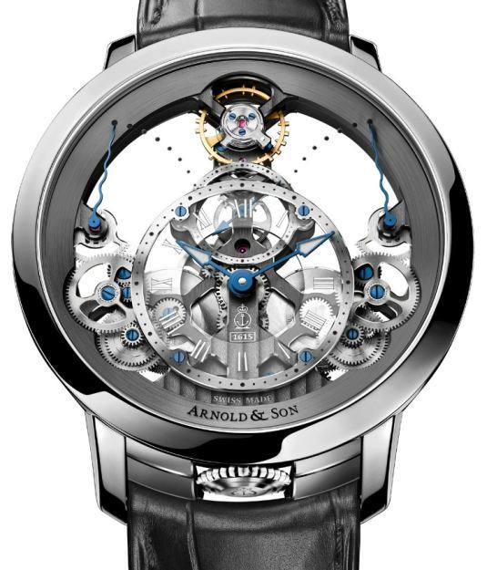 Arnold & Son Time Pyramid : version acier