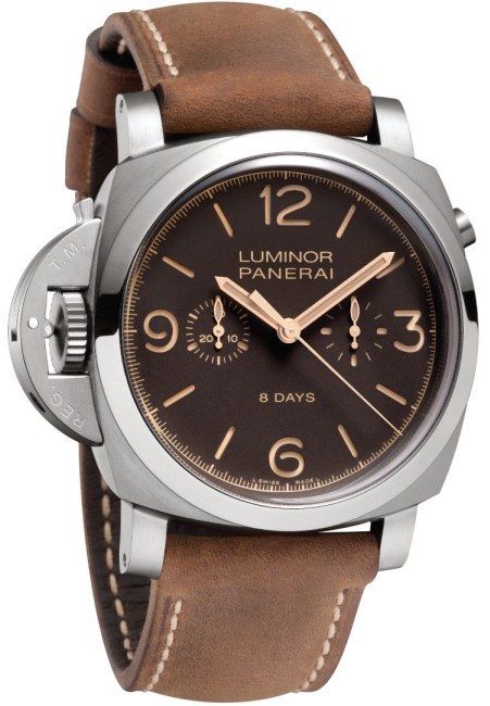 Panerai Luminor 1950 Chrono Monopulsante Left-Handed 8 days Titanio – 47 mm : collector, encore !