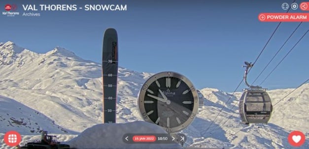 Alpina : partenaire horloger de la station de ski Val Thorens Alpina : partenaire horloger de la station de ski Val Thorens