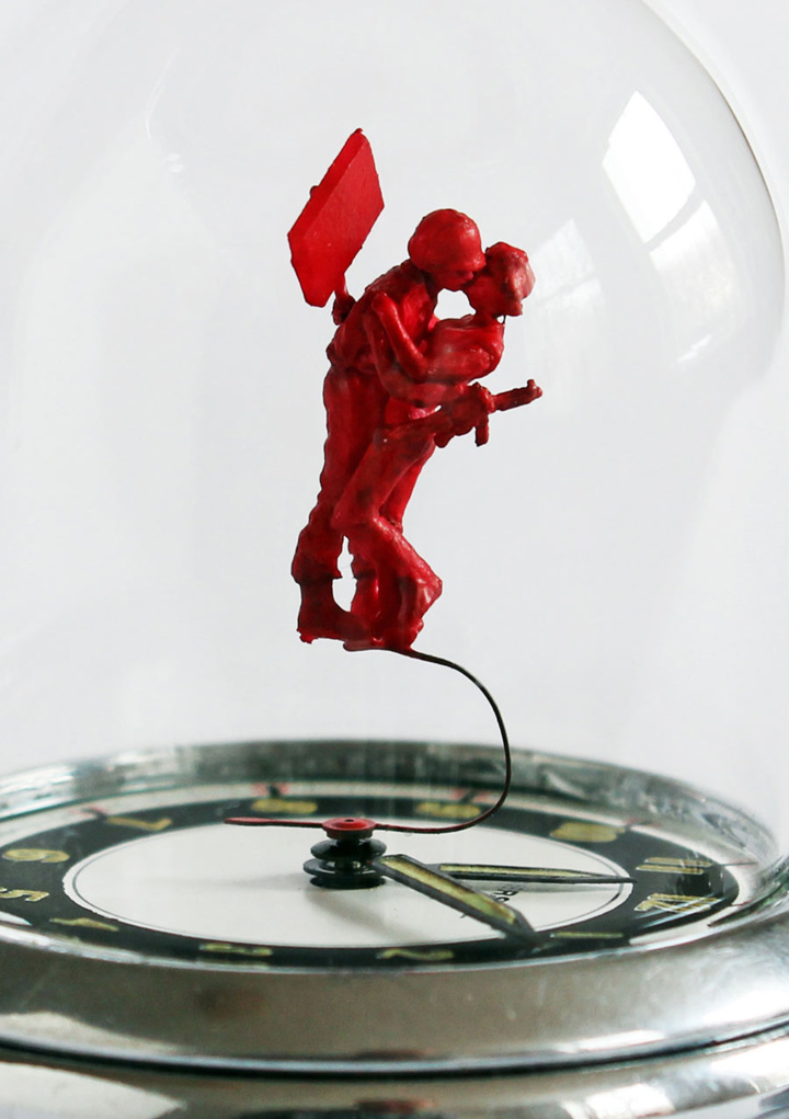 Les montres-sculptures de Dominic Wilcox Les montres-sculptures de Dominic Wilcox