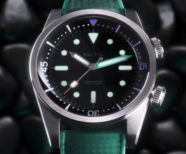 Aquascaphe Dual Crown : pour marquer le 5ème anniversaire de Baltic Aquascaphe Dual Crown : pour marquer le 5ème anniversaire de Baltic