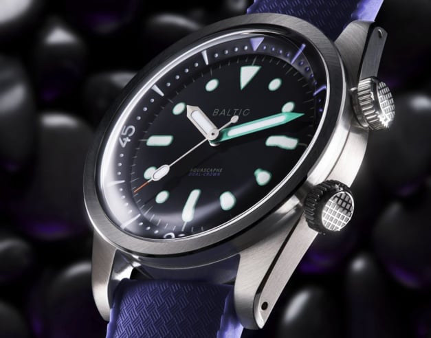 Aquascaphe Dual Crown : pour marquer le 5ème anniversaire de Baltic Aquascaphe Dual Crown : pour marquer le 5ème anniversaire de Baltic
