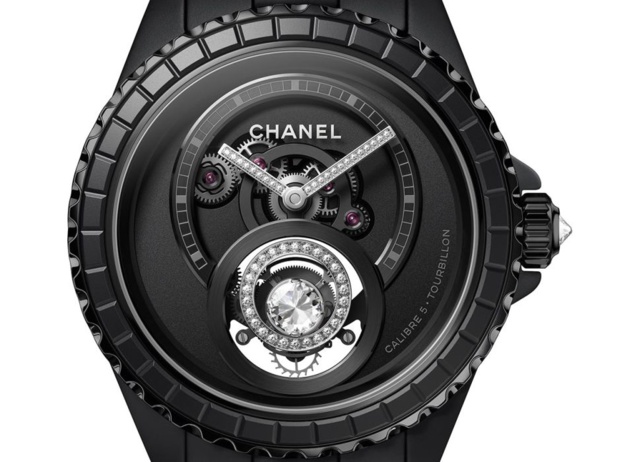 J12 Tourbillon Diamant Calibre 5 : la haute horlogerie selon Chanel