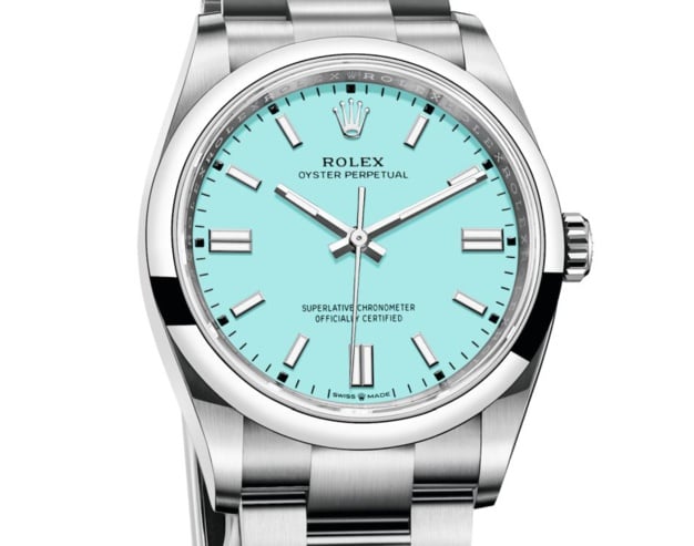 Rolex : exit les Oyster Perpetual turquoise, corail et jaune en 41 mm Rolex : exit les Oyster Perpetual turquoise, corail et jaune en 41 mm