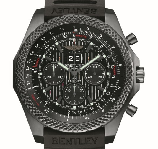 Breitling Bentley 6.75 Midnight Carbon : hommage au plus gros des moteurs Bentley