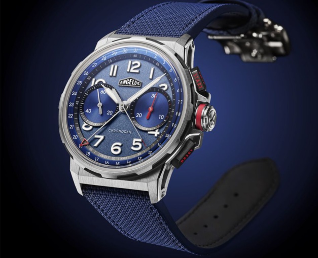 Angelus Chronodate : réinterprétation contemporaine et sportive d'un chrono vintage Angelus Chronodate : réinterprétation contemporaine et sportive d'un chrono vintage