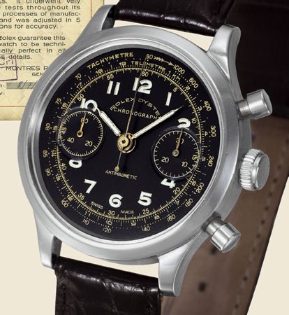 Rolex 3525 de Clive Nutting (image Antiquorum)