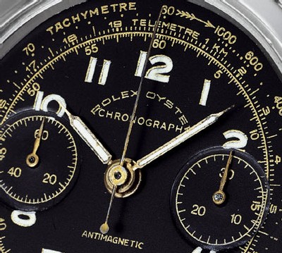 Rolex 3525 de Clive Nutting (image Antiquorum)