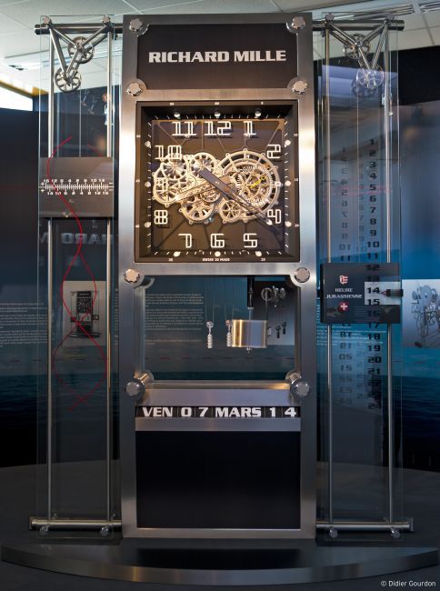 Pendule Richard Mille pour la ville de Québec Pendule Richard Mille pour la ville de Québec
