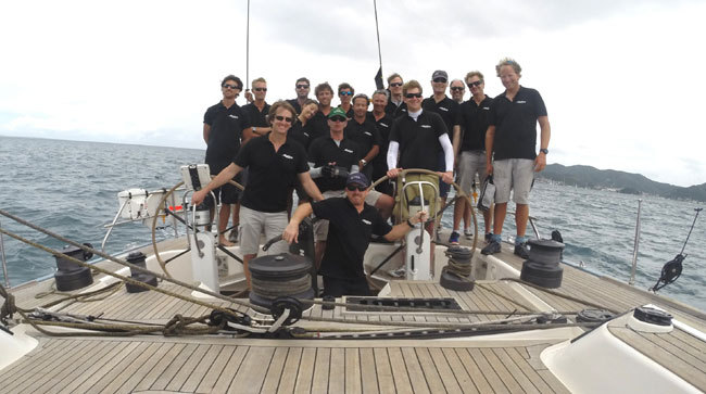 Alpina : le voilier Swan 82 Feet FD remporte la Heineken 2014 à Saint Martin