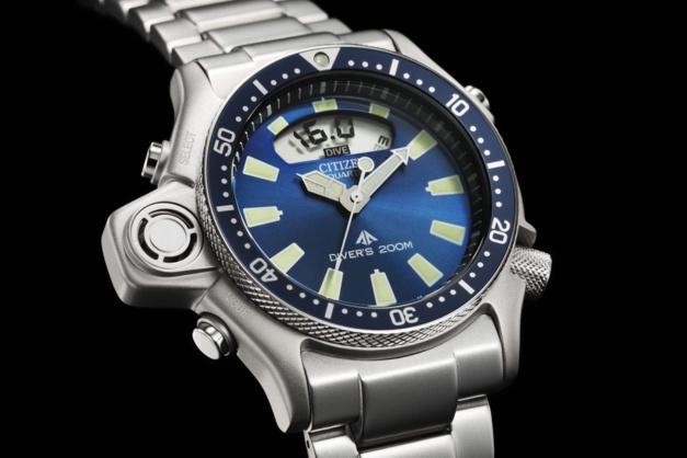 Citizen Aqualand "JP2000" : deux nouvelles versions de la montre du Grand Bleu