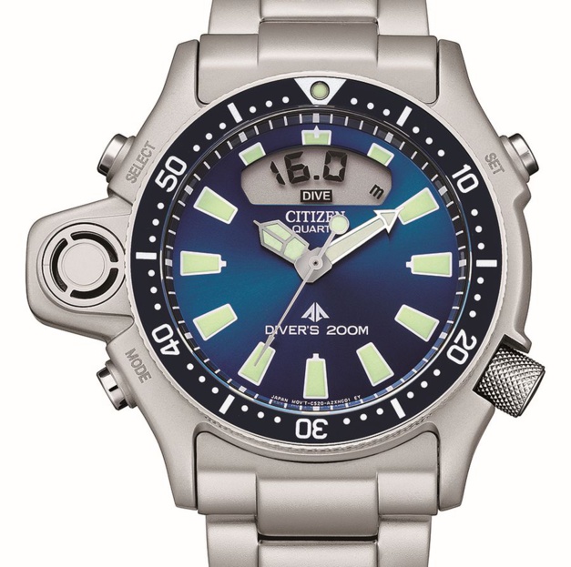 Citizen Aqualand "JP2000" : deux nouvelles versions de la montre du Grand Bleu