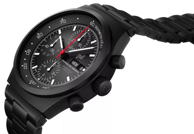 Porsche Design Chronograph 1 All Black Numbered : le retour de la première montre noire Porsche Design Chronograph 1 All Black Numbered : le retour de la première montre noire