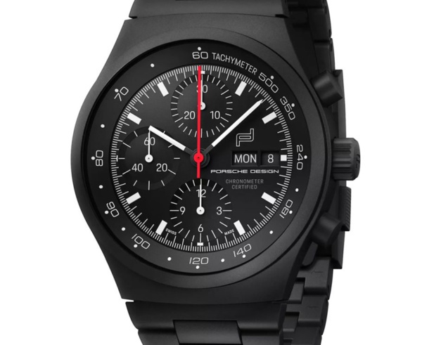 Porsche Design Chronograph 1 All Black Numbered : le retour de la première montre noire