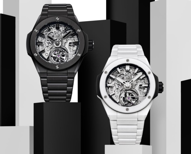Hublot Big Bang Integral Tourbillon Répétition Minute Cathédral en full céramique : série spéciale Japon Hublot Big Bang Integral Tourbillon Répétition Minute Cathédral en full céramique : série spéciale Japon