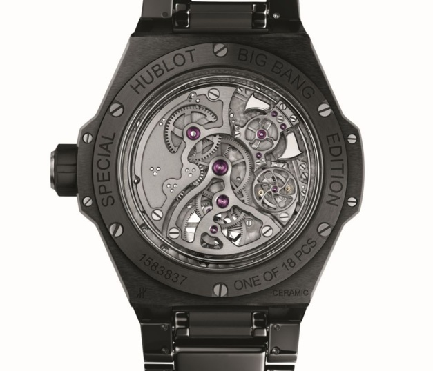 Hublot Big Bang Integral Tourbillon Répétition Minute Cathédral en full céramique : série spéciale Japon