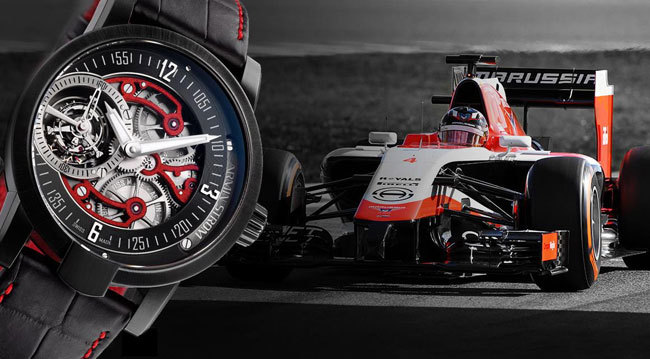 Armin Strom : chronométreur officiel de Marussia F1 Team