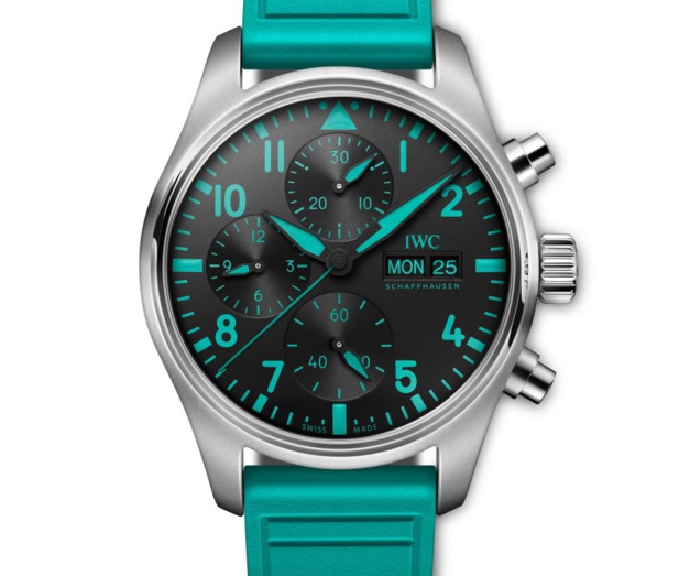 IWC Montre d'Aviateur Chronographe 41 Edition Mercedes-AMG Petronas F1 Team IWC Montre d'Aviateur Chronographe 41 Edition Mercedes-AMG Petronas F1 Team