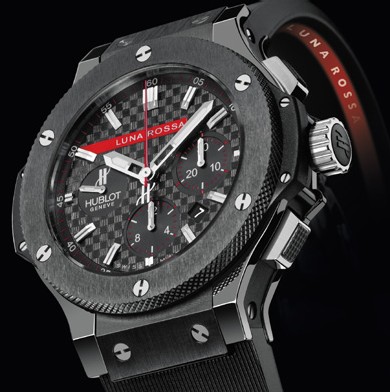 Hublot : la Big Bang Luna Rossa s’installe chez Prada Hublot : la Big Bang Luna Rossa s’installe chez Prada