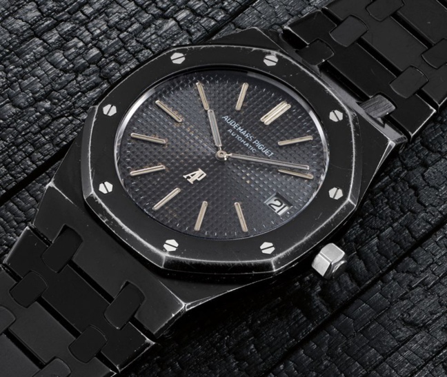 Royal Oak 5402ST noire de Karl Lagerfeld, copyright Phillips