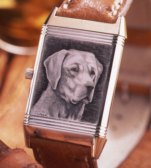 Jaeger-LeCoultre : expo de montres gravées au Bon Marché à Paris Jaeger-LeCoultre : expo de montres gravées au Bon Marché à Paris