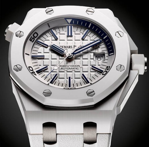 Royal Oak Offshore Diver céramique blanche