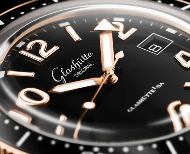 Glashütte Original SeaQ : pour la première fois avec fond saphir Glashütte Original SeaQ : pour la première fois avec fond saphir