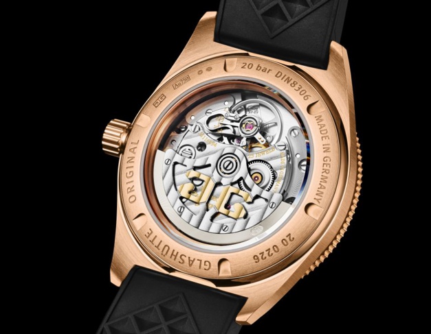 Glashütte Original SeaQ : pour la première fois avec fond saphir Glashütte Original SeaQ : pour la première fois avec fond saphir