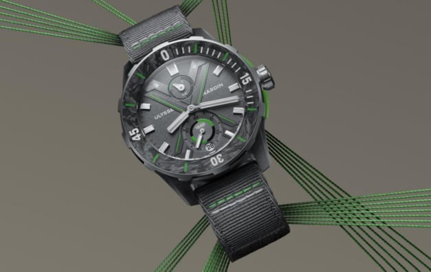 Ulysse Nardin Diver The Ocean Race : quand des filets de pêche se transforment en montres de luxe Ulysse Nardin Diver The Ocean Race : quand des filets de pêche se transforment en montres de luxe
