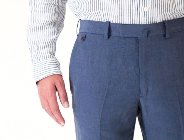 A l'approche de l'été, le pantalon en lin et soie de chez Zins A l'approche de l'été, le pantalon en lin et soie de chez Zins