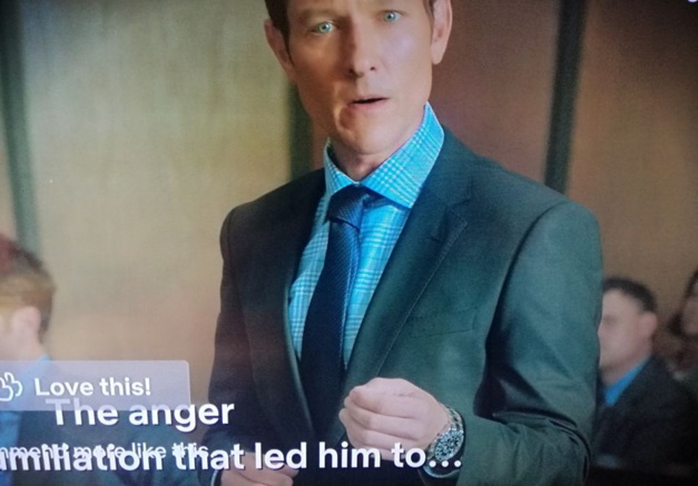 La défense Lincoln : Michael Graziadei porte une Rolex Daytona en acier La défense Lincoln : Michael Graziadei porte une Rolex Daytona en acier