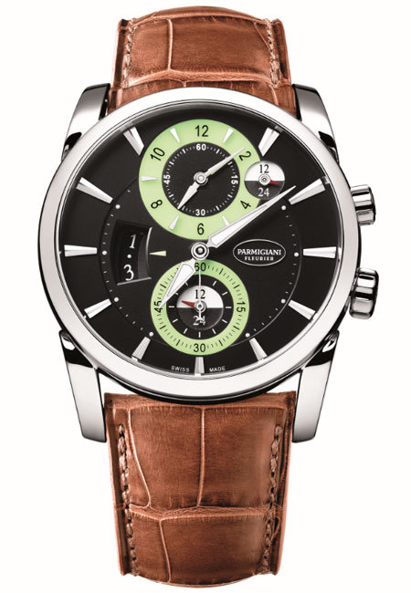 Parmigiani Fleurier Tonda Hémisphères cadran SuperLumiNova Parmigiani Fleurier Tonda Hémisphères cadran SuperLumiNova